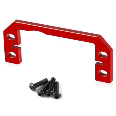Rc Accessories For Mini For Maxx 1/16 Alloy Servo Mount Bracket Brace RC Car Upgrade Accessories Replacement Parts(Red)