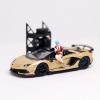 2X 1/64 Scale Wheel Rack Diorama Collection Garage Shelving Holder Rustproof Mini Scenery Accessories Tires Stand view 3