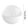 Memory Sphere Ball - Memory Orb - 2.7" 3D Ultrasound Crystal Ball Video Player - Personalized Digital Memory Display, Uploadable Videos & Photos, DIY Gift for Anniversary, Birthday (1PCS White) view 3