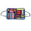 POENVFPO Felt Activity Book Educational Sensory Board for Toddlers, HighDensity Felt Travel Busy Toy with Themed Scenes to Boost Fine Motor Skills 13.4 X 11in view 2