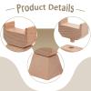 KiBcsLic 2X Train Track Bridge Piers Rotating Wood for Kids for Toy Train Track Accessories Educational Hand Eye Coordination view 3
