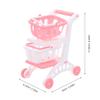 SUPVOX 8pcs Miniature Grocery Cart Design Pretend Play Supermarket Handcart for Boys Materials Portable Storage Organizer view 2