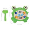 COOLHIYA Whack Frog Game with Hammer Interactive Learning for Hand-Eye Coordination Problem Solving and Stress Relief Plastic Activity Educational Game for Boys view 2