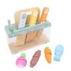 POENVFPO Kids Knife Set, Wooden Kitchen Tools for Toddlers, 12 Piece Cooking Set with Storage Box for Children Aged 2-8 view 4