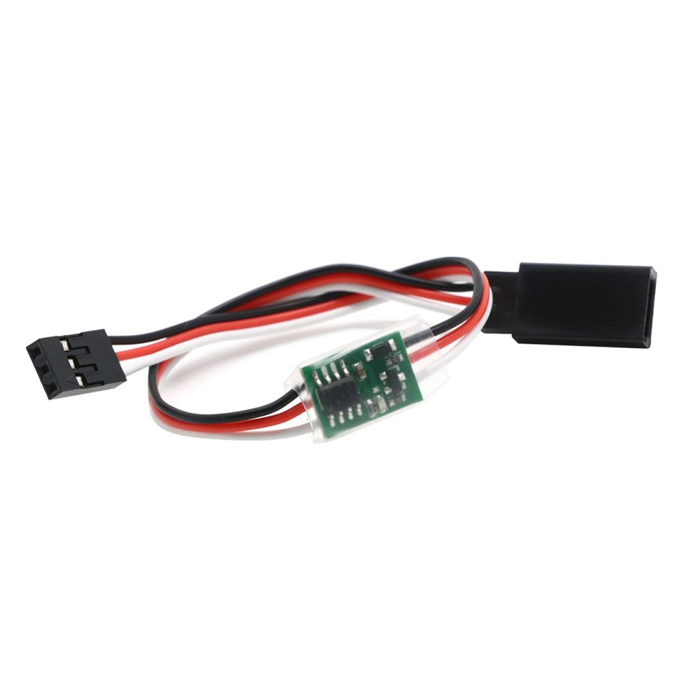 1PC 5-6V Steering Gear Slow Servo Reducer Delay Module- Professional for Models Speed Converter Professional Delay Steering Gear Reducer for Model Upgraded