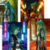 Hoshiguma Cosplay Wig 90Cm green long hair Synthetic Wig Game Arknights Hoshiguma Cosplay view 2
