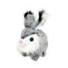 Simhoa Bunny Toy Rabbit Interactive Electronic Pet,Lovely Realistic Educational with Sounds and Movements for Girls and Boys, Dark Gray view 1