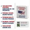 2026 US Citizenship Flash Cards 100 Questions Bilingual English-Spanish - Tarjetas de Ciudadania 2026 Ingls y Espaol - USCIS Civics Study Guide view 2