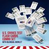 2026 US Citizenship Flash Cards 100 Questions Bilingual English-Spanish - Tarjetas de Ciudadania 2026 Ingls y Espaol - USCIS Civics Study Guide view 3