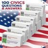 2026 US Citizenship Flash Cards 100 Questions Bilingual English-Spanish - Tarjetas de Ciudadania 2026 Ingls y Espaol - USCIS Civics Study Guide view 4