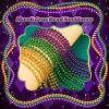 24 PCS Mardi Gras Beads Necklaces, Gold Green Purple Metallic Bead Necklaces 33 Mardi Gras Beads Necklaces Accessories Bulk Party Beads Necklaces for Mardi Gras Party, Throw Beads Party Favors view 4
