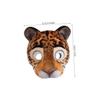 BESPORTBLE Leopard Half Face Animal Mask for Halloween Carnival Party Unique Dress Up Cosplay Accessory for Costume and Masquerade Events view 2