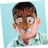 BESPORTBLE Leopard Half Face Animal Mask for Halloween Carnival Party Unique Dress Up Cosplay Accessory for Costume and Masquerade Events view 4