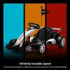 24V Electric Ride Car, Drift Kart for Kids with Adjustable Seat & 8.5MPH Speed, EVA Silent Wheels, Parent-Safety Certified Ride-on Toy view 2