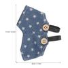 Gogogmee 3pcs Plush Doll Overalls Soft Fabric Small Apparel Cute Bear Outfits for Stuffed Animals DIY Dress Up Accessories for Display and Roleplaying view 2