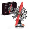 Aircraft Engine Building Model Kit That Runs,Mini 9-Cylinder Star Shaped Aircraft Engine Model Kit,Visible Engine with Motor & LED,Science STEM Toy,Aerospace MOC Engineering Set for Adults(1100PCS) view 1