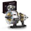 Aircraft Engine Building Model Kit That Runs - Mini Turbojet Model Kit Visible Engine with Motor & APP Control Speed and Sounds-Science STEM Toy,Aerospace MOC Engineering Set for Adults(564PCS) view 1