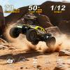 A ALPHA 1/12 Full Proportional Remote Control 44 Off Road Truck, Yellow view 3