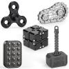 5PCS Fidget Toys Set for Kids Adults, Easter Basket Stuffers for Teen with Fidget Chain, Infinity Cube, Fidget Slider, 2 in 1 Hammer Spinner, Metal Tri Spinner, Stress Relief Office Birthday Gift view 1