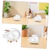 Abaodam Transparent Piggy Bank for Cute Pig Design Clear Money Box for Boys and Educational Coin Saving Jar to Foster Budgeting Skills and Fun Financial Habits view 3