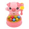 BRIGHTFUFU Interactive Whack A Pig for Ages Developmental Learning Hammer Game with Colorful Cartoon Moles Use Pounding for Boys and Early Educational Birthday Present view 1