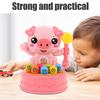 BRIGHTFUFU Interactive Whack A Pig for Ages Developmental Learning Hammer Game with Colorful Cartoon Moles Use Pounding for Boys and Early Educational Birthday Present view 4