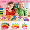 24 Pcs Backpack Valentines for Class, Valentines Day Cards Pop Fidget Keychain Toys Gifts for Kids Classroom School Toddler Boys Girls Valentine s Party Favors Exchange Gifts Bulk Goodie Bag Stuffers view 4