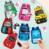 30 Pack Valentine Cards for Kids Classroom, Keychain Valentines Day Party Favors Gifts for Kids School Gift Exchange Boys Valentines Girls Class Prizes Treats Valentine Goodie Bag Stuffers Toys view 3