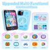 Kids Smart Phone, 3.5'' Touchscreen Toddler Phone Toys for 3 4 5 6 7 8 Years Old Girls, Educational Phone for Kids Christmas Birthday Gifts for Girls Age 3-8, Dual Camera, Habit Tracker, Video Player view 2