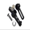 Aluminum Servo Arm 25T (C8) & Steering Arm (C10) for 1/8 Kyosho RC Motorcycle NSR500 Upgrades - Black view 1