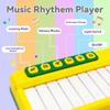 BWNOPQ Toddlers Piano Toy with Rainbow Lights, Portable Travel Piano Keyboard Musical Instrument Learning Toys, Music Interactive Birthday Gift for 3 4 5 Year Old (Yellow) view 4