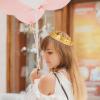 Aysatogc 2 Pcs Birthday King Crowns, Prince Golden King Crown Adjustable Costume Crowns with Gems for Birthday Party, Photo Props Halloween Crown view 4