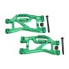 Aluminum 7075-T6 Alloy Rear Lower Suspension Arms for Traxxas 1/16 Mini Slash 4X4 Short Course Truck-108164-1 Upgrades - Green view 1