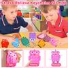 24 Pcs Backpack Valentine Day Cards for Kids, Pop Fidget Keychains Toddler Boys Robot Valentines Gifts Bulk for Kids Class Preschool Girls Valentine s Day Party Favors for Classroom Gift Exchange view 4