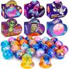 30 Pack Valentines Day Gifts for Kids Classroom - Galaxy Slime Valentines for Kids with Valentine Day Cards for School, Class Valentine's Day Exchange Gifts view 1