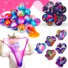 30 Pack Valentines Day Gifts for Kids Classroom - Galaxy Slime Valentines for Kids with Valentine Day Cards for School, Class Valentine's Day Exchange Gifts view 4