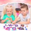 30 Pack Valentines Day Gifts for Kids Classroom, Galaxy Slime Valentines for Kids with Valentine Day Cards for School, Class Valentine's Day Exchange Party Favors view 4