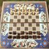 19.6-Inch Handmade Backgammon Chess Set  Premium Khatam Wood Inlay  Traditional Persian Design  Luxury Gift for Men, Dad, Husband view 3