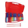 ariarly Xylophone Glockenspiel 25 Note Professional Percussion Instrument Musical Instrument Educational Music Toy Includes Red Carry Case view 1