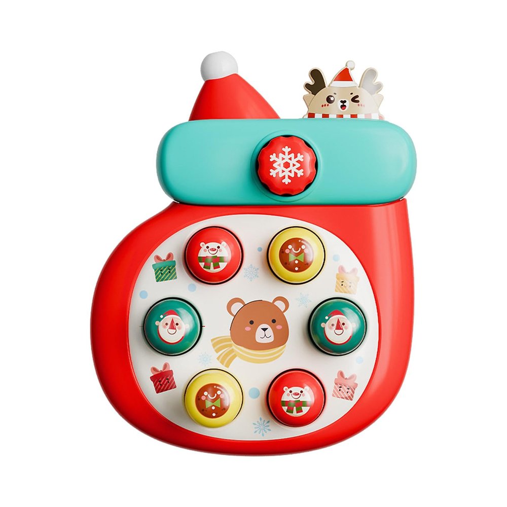 CoudarTitie Push Button Toy for Kids Educational Sensory Early Development Parent Child Interactive Toy Boys Girls Fun Memory Game