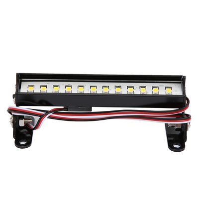 93mm RC Car Roof with 15 LEDs, RC Roof Lamp, 8 Lighting Modes for 116/112/ RC Car, LED Accessory for RC Car Modification and Decoration