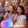 MJI Kiddos Kids Karaoke Machine with 2 Wireless Microphones, Bluetooth Speaker with Voice Changer & LED Lights, Portable Singing Toy Gift for Boys & Girls Ages 312 view 2