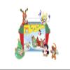 Jovi Play&Fun Christmas Adventure Crea Modelling Dough Kit, Christmas Characters, 24 x 15g Dots, Cuttable and Modelling Tools, Christmas Crafts for Children Over 3 Years Old view 1