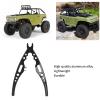 RC Shock Clamp Shaft, RC Shock Pliers Tool for 110/18/ Scale Remote Control Cars, Aluminum Alloy Assembly Disassembly Clamp with for Shock Absorber Maintenance view 4