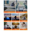 Flexible Cord Plan USB Propelled Warmed Backpacking Slumbering Bag Modifiable Warmth for Backpacking Fishing Office Heated Slumbering Bag for Camping view 2