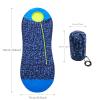 Flexible Cord Plan USB Propelled Warmed Backpacking Slumbering Bag Modifiable Warmth for Backpacking Fishing Office Heated Slumbering Bag for Camping view 3