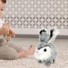 Luwecf Rabbit Interactive Electronic Pet Bunny Toy,Cute Realistic Walking Wiggle Ears for Kids Girls and Boys Gifts, Dark Gray view 2