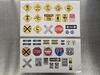 1/10 RC Rock Crawler - 42 Piece Trail & Shop Sign Decals - 1:10 Scale Accessory R/C Diorama view 3
