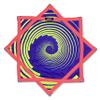 First Earth Flow Star - Dapo Star - Flow Toy (Spiral 1, 25.5" - Regular) view 1