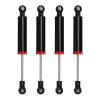 CHICIRIS 4pcs RC Car, Alloy Oil Dampers for 1/10 Scale Vehicles, Enhanced Stability and Handling on Any Terrain (Black) view 2